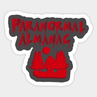 bloody almanac Sticker